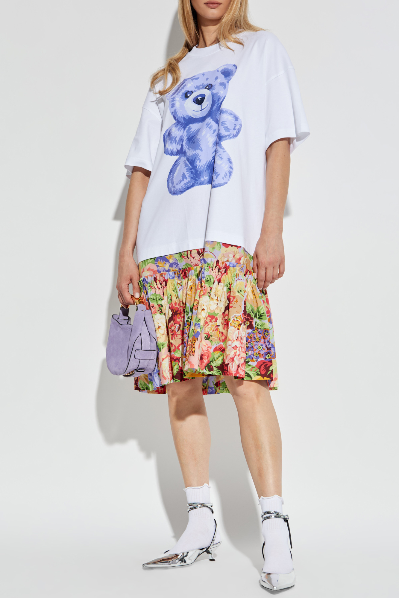 Multicolour Dress with print Moschino - Vitkac France